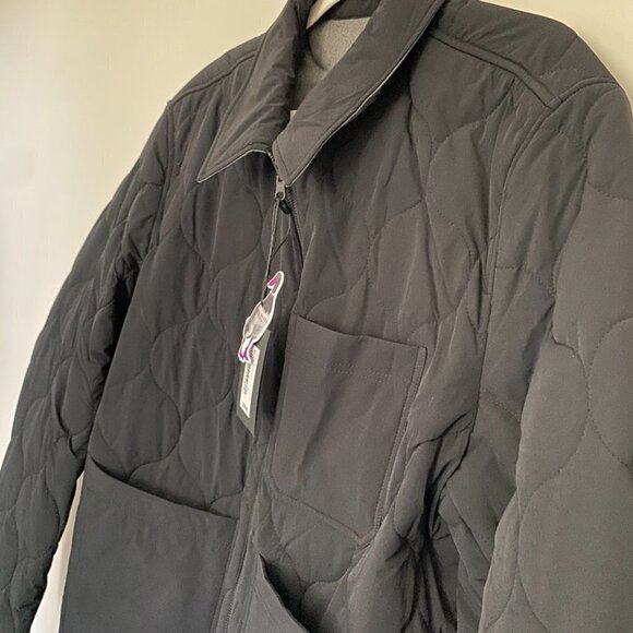 Ted Baker Reversible Quilted Puffer Barn Jacket Mens 7 - Picture 6 of 12